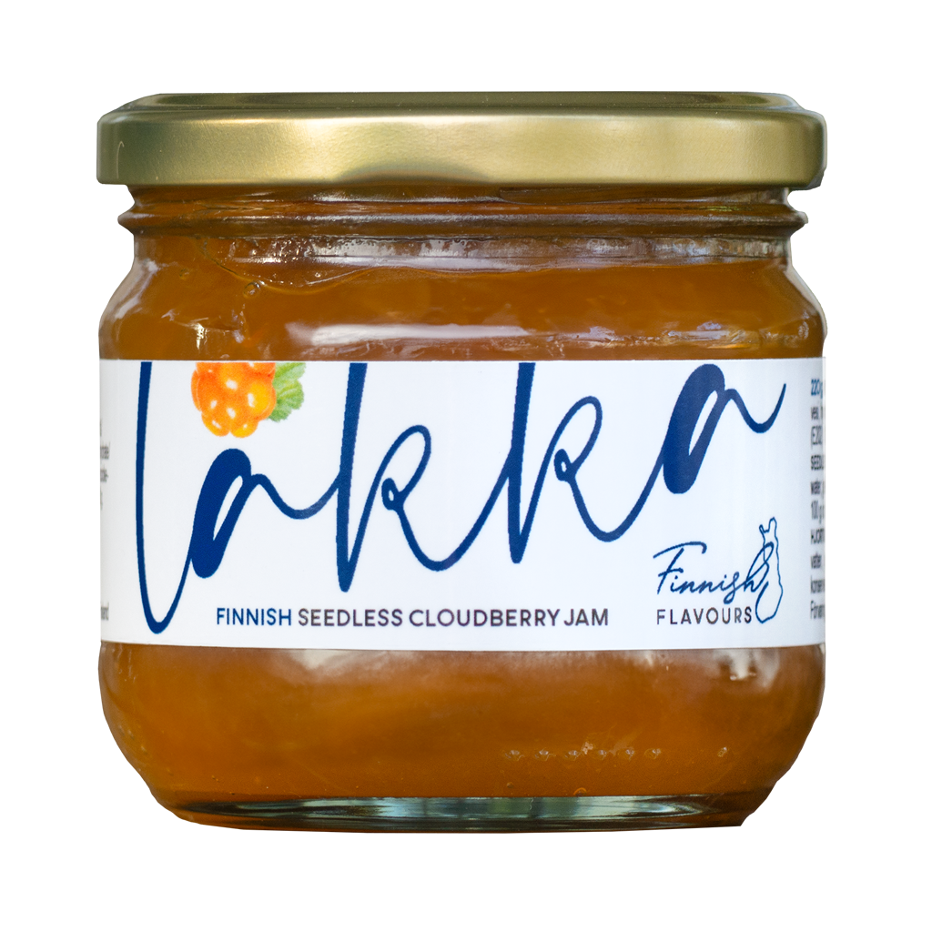 Finnish Flavours Seedless Finnish Cloudberry Jam 220g