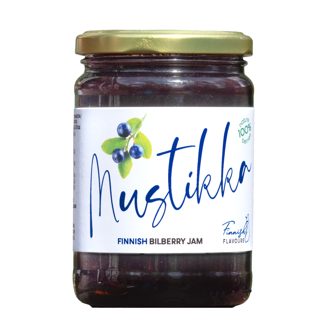 Finnish Flavours Suomalainen mustikkahillo 400g