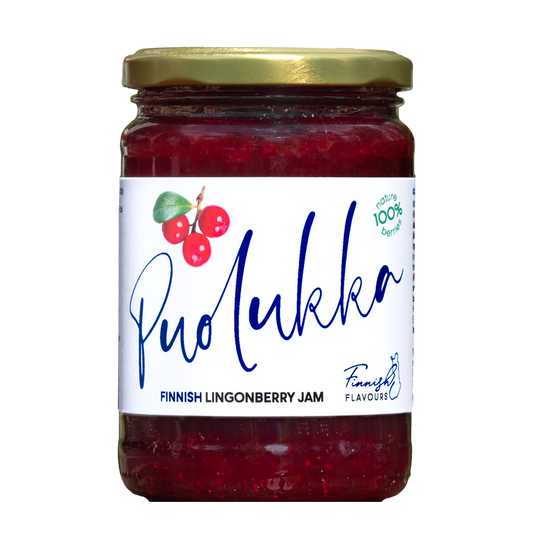 Finnish Flavours Suomalainen puolukkahillo 400g